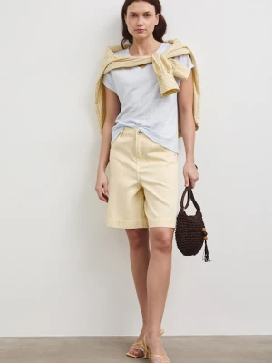 Medicine t-shirt damski lniany