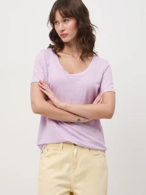 Medicine T-shirt damski lniany