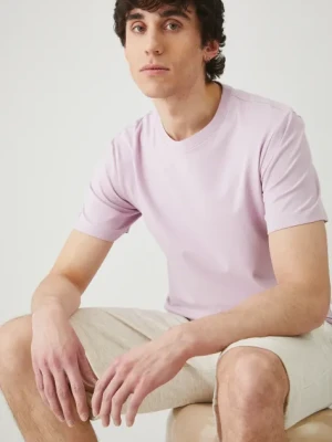 Medicine t-shirt męski kolor fioletowy gładki