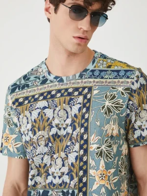 Medicine t-shirt męski kolor multicolor wzorzysty