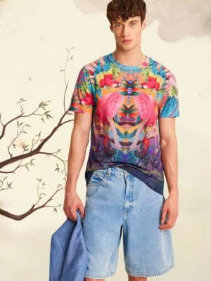 Medicine t-shirt męski kolor multicolor wzorzysty