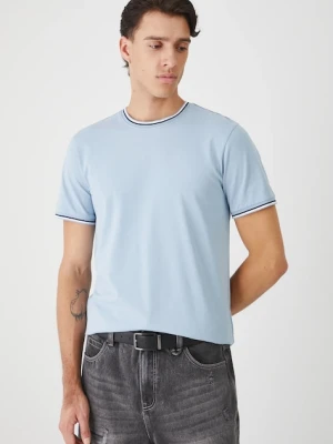Medicine t-shirt męski kolor niebieski gładki