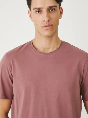 Medicine t-shirt męski kolor różowy gładki