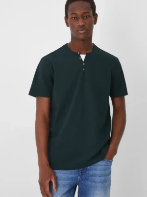 Medicine t-shirt męski kolor zielony melanżowy