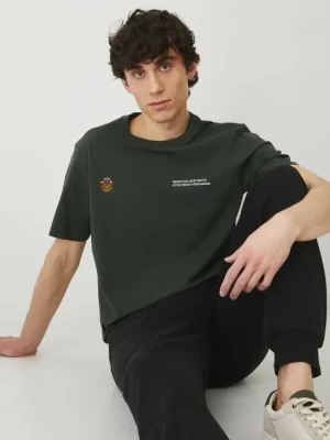 Medicine t-shirt męski kolor zielony z nadrukiem
