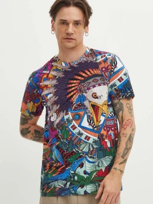 Medicine t-shirt męski wzorzysty