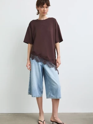 Medicine T-shirt oversize damski z modalem