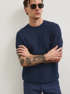 Medicine t-shirt swetrowy męski bawełniany