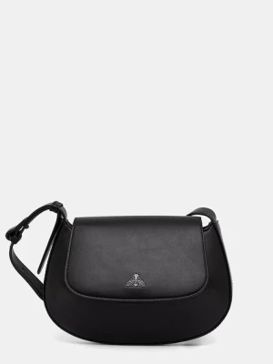 Medicine torebka crossbody damska z imitacji skóry czarny