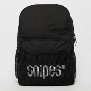 Medium Basic Logo Mesh Pocket Backpack, marki SNIPESBags, w kolorze Czarny, rozmiar