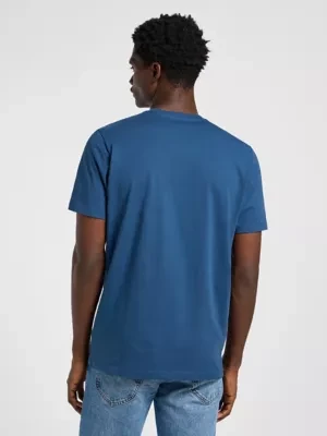 Medium Wobbly Lee Tee Orion Blue Size