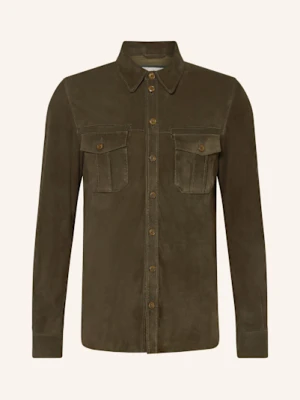 Meindl Overjacket Ze Skóry Little Rock gruen