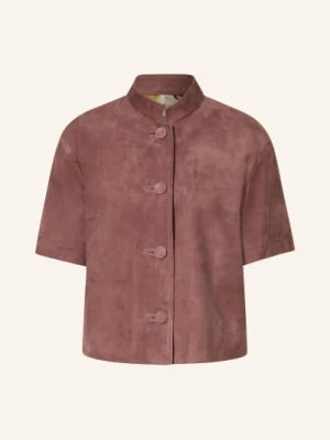 Meindl Skórzana Kurtka W Stylu Ludowym Nizza rot