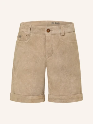 Meindl Spodnie Skórzane Bullrider Short beige