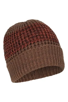 Melange Two Tone - czapka męska - Brown Mountain Warehouse