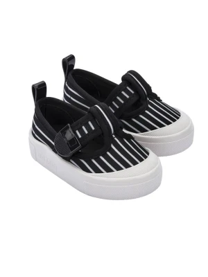 Melissa Baleriny w kolorze biało-czarnym z paskiem rozmiar: 24