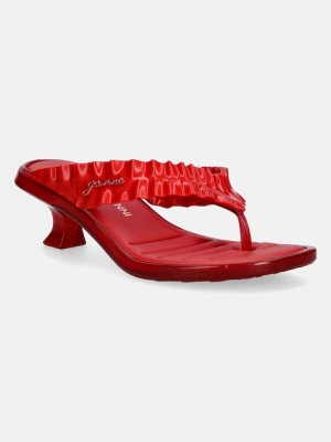 Melissa japonki damskie THONG KITTEN HEEL + GANNI AD