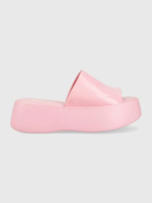 Melissa klapki MELISSA BECKY AD damskie kolor różowy na platformie M.32818.1358