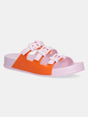 Zdjęcie produktu Melissa klapki MELISSA COZY STRIPES AD damskie kolor różowy M 35943 BC956