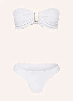 Melissa Odabash Bikini Bandeau Barcelona weiss