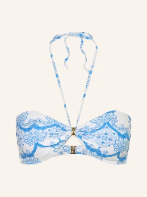 Melissa Odabash Góra Bikini Typu Bandeau Liguria blau