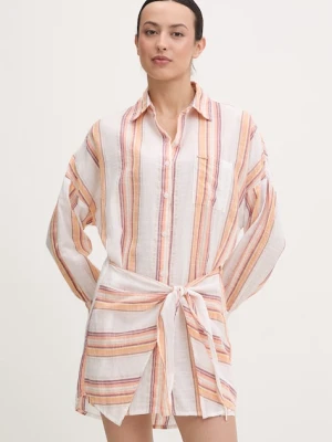 Melissa Odabash sukienka koszulowa bawełniana