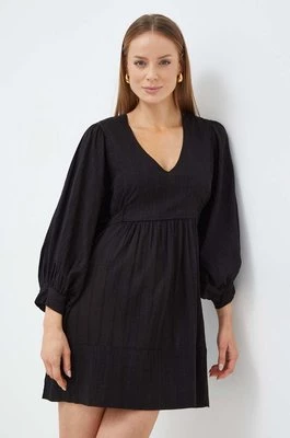 Melissa Odabash sukienka plażowa bawełniana Camilla kolor czarny