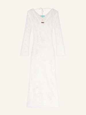 Melissa Odabash Sukienka Plażowa Casey Z Wycięciem weiss
