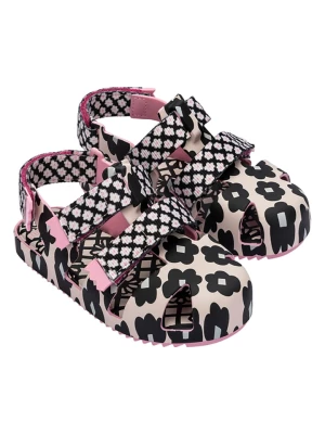 Melissa Półsandały w kolorze jasnoróżowo-czarnym rozmiar: 24