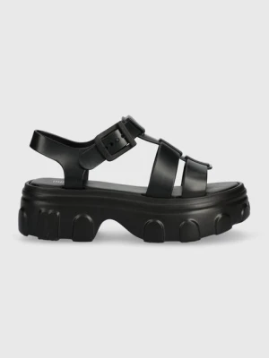 Melissa sandały MELISSA ELLA AD damskie kolor czarny na platformie M.35791.V416