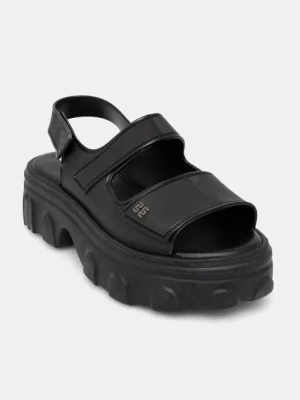 Melissa sandały MELISSA ELLA MOVE AD damskie kolor czarny na platformie M 36150.BH670