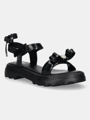 Melissa sandały MELISSA TOWN SANDAL BOW AD damskie kolor czarny na platformie M 35972