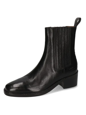 MELVIN & HAMILTON Skórzane botki "Hadley 2" w kolorze czarnym rozmiar: 38