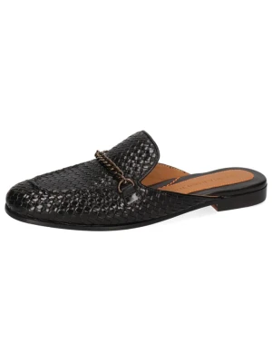 MELVIN & HAMILTON Skórzane chodaki "Scarlett 77" w kolorze czarnym rozmiar: 36