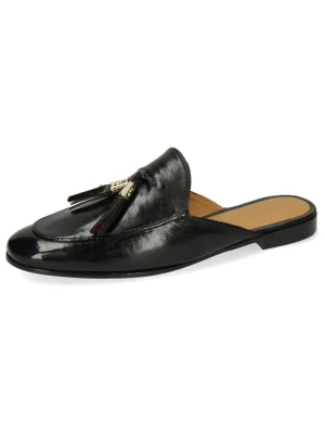 MELVIN & HAMILTON Skórzane klapki "Scarlett 2" w kolorze czarnym rozmiar: 40