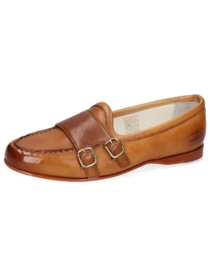 MELVIN & HAMILTON Skórzane mokasyny "Julietta 3" w kolorze jasnobrązowym rozmiar: 41