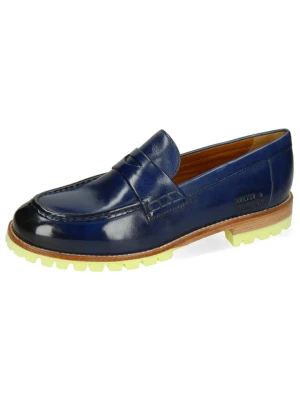 MELVIN & HAMILTON Skórzane mokasyny "Regine 6" w kolorze niebiesko-żółtym rozmiar: 38