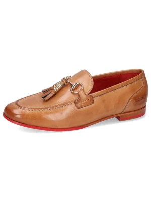 MELVIN & HAMILTON Skórzane mokasyny "Scarlett 78" w kolorze jasnobrązowym rozmiar: 38