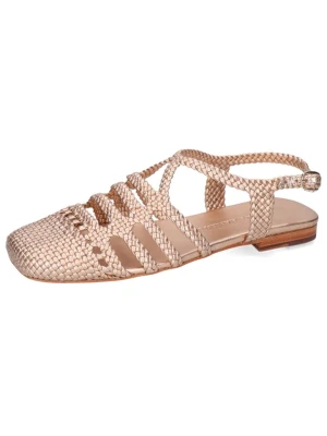 MELVIN & HAMILTON Skórzane półsandały "Sandrine 4" w kolorze jasnoróżowym rozmiar: 40