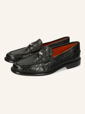 MELVIN & HAMILTON Skórzane slippersy "Gianna 3" w kolorze czarnym rozmiar: 41