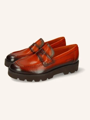 MELVIN & HAMILTON Skórzane slippersy "Jade 6" w kolorze czerwonym rozmiar: 41