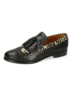 MELVIN & HAMILTON Skórzane slippersy "Selina 3" w kolorze czarnym rozmiar: 36