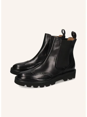 MELVIN & HAMILTON Skórzane sztyblety "Sally 112" w kolorze czarnym rozmiar: 41