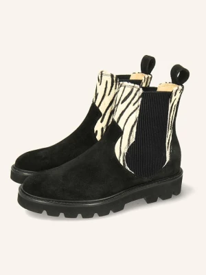 MELVIN & HAMILTON Skórzane sztyblety "Sally 113" w kolorze czarnym rozmiar: 38