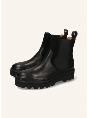 MELVIN & HAMILTON Skórzane sztyblety "Sally 113" w kolorze czarnym rozmiar: 39