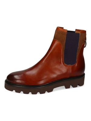 MELVIN & HAMILTON Skórzane sztyblety "Sally 187" w kolorze brązowym rozmiar: 40