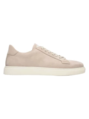 Mens Beige Nubuck Sneakers Estro Er00112686 Estro