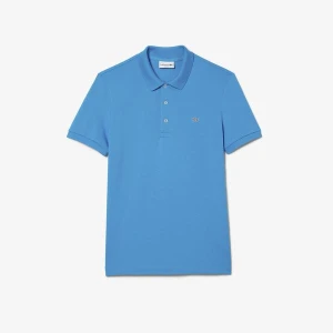 Men's Slim fit Lacoste Polo Shirt in stretch petit piqué