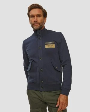 Granatowa Bluza Męska Aeronautica Militare