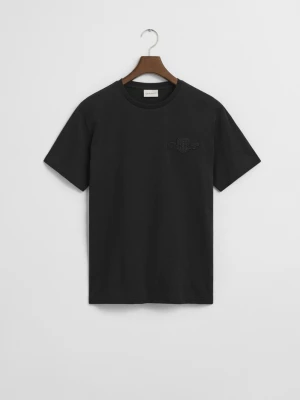 Zdjęcie produktu Męski T-shirt Regular Fit z tonalnym logo tarczy GANT